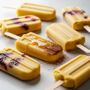Banana Popsicles