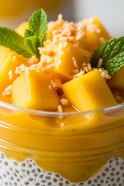 Creamy Mango Chia Pudding