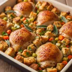 Chicken Stuffing Bake