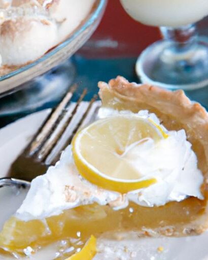Zesty Delight: The Sweet Science Behind Lemon Cream Pie