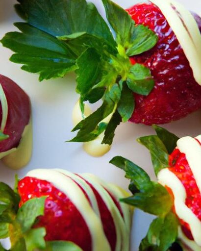 Decadent White Chocolate Dipped Strawberries: A Sweet Delight