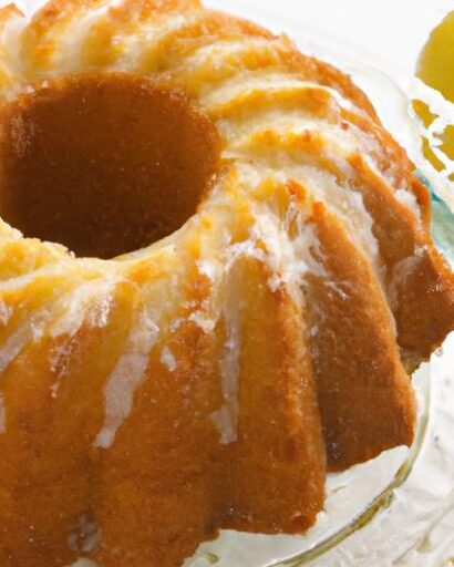 Zesty Lemon Bundt Cake: A Citrus Delight Unveiled