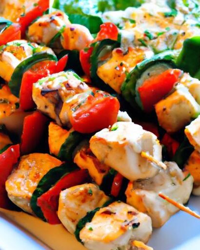 Sizzling Chicken & Veggie Skewers: A Colorful Grill Guide
