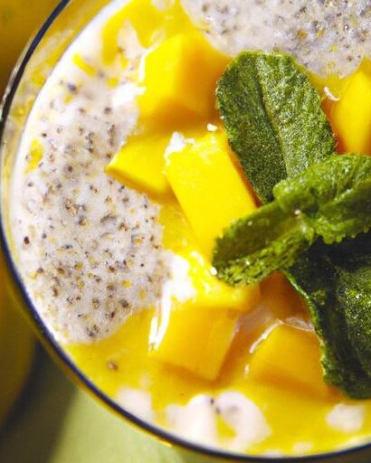 Tropical Delight: How to Make Creamy Mango Chia Pudding