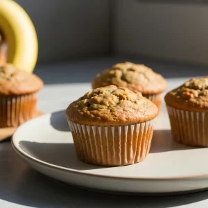 Vegan Banana Muffin