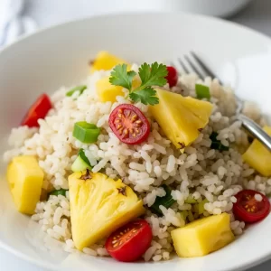Pineapple Coconut Rice