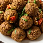 Hearty Lentil & Walnut"Meatballs