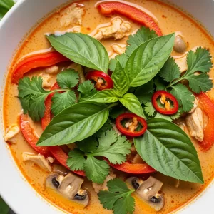 Thai Red Curry Soup