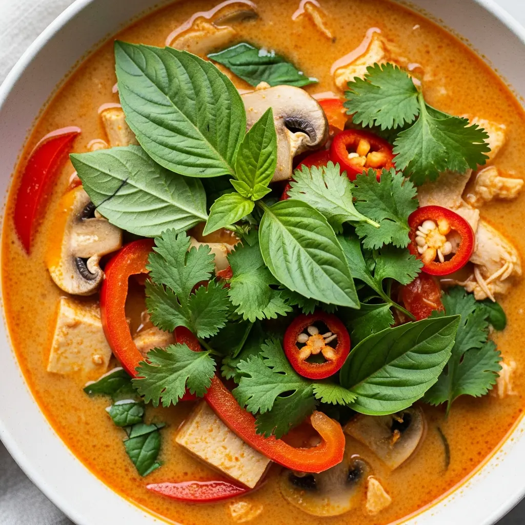 Thai Red Curry Soup