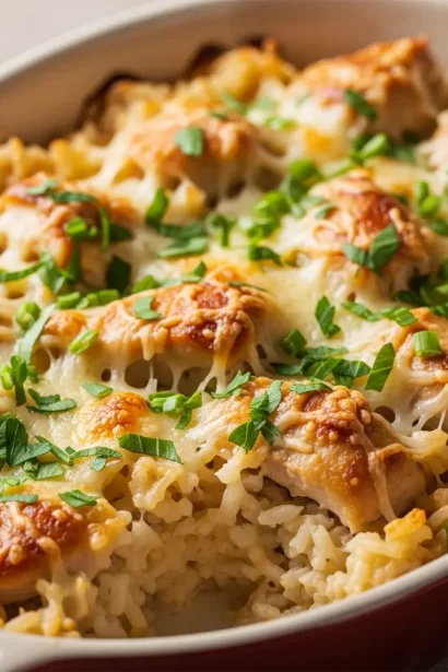Cozy Chicken and Rice Casserole