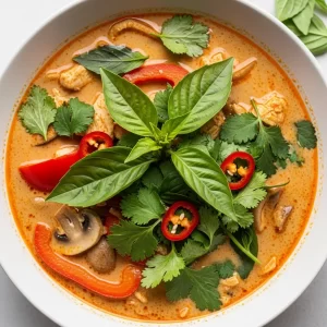 Thai Red Curry Soup