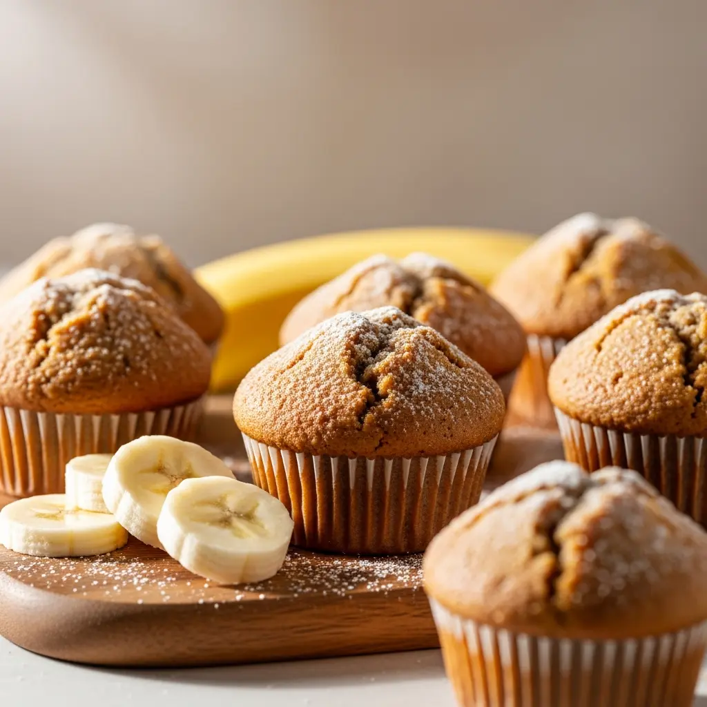 Vegan Banana Muffin