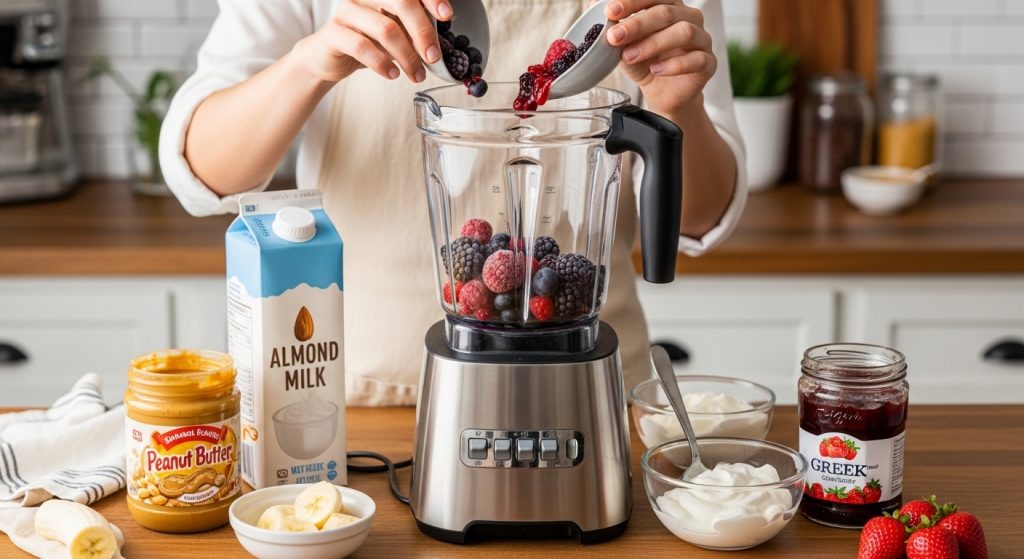 Peanut Butter & Jelly Smoothie