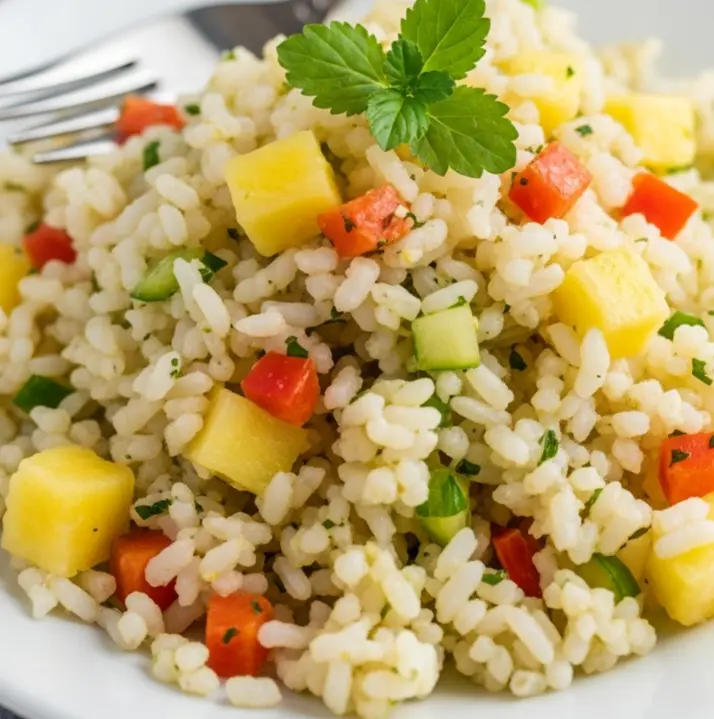 Pineapple Coconut Rice
