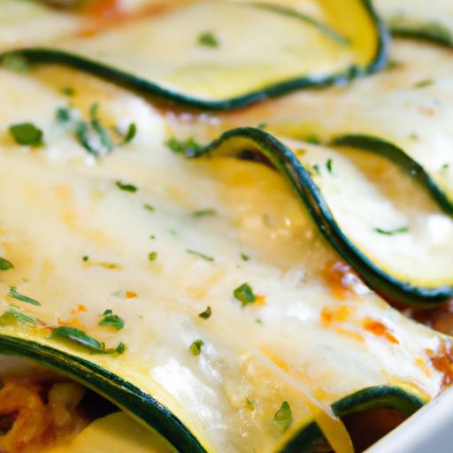 Zucchini Lasagna with Ground Turkey: A Healthy Twist