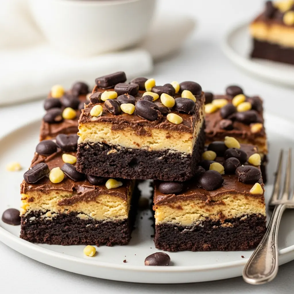 German Chocolate Brownies