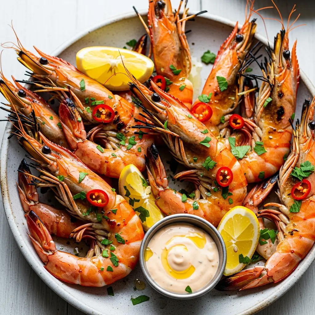 Grilled Prawns