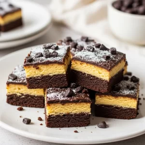 German Chocolate Brownies