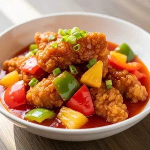 Sweet and Sour Chicken