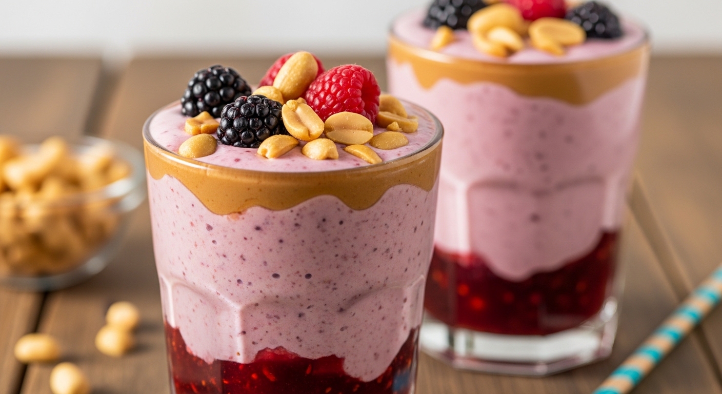Peanut Butter & Jelly Smoothie