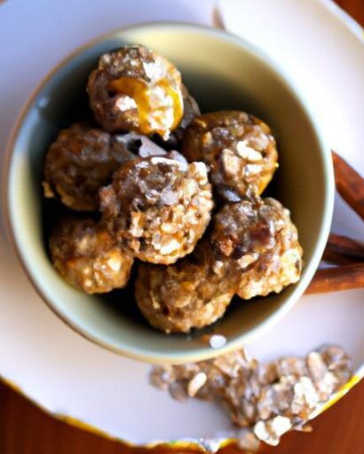 Boost Your Day with Cozy Pumpkin Spice Oatmeal Bites