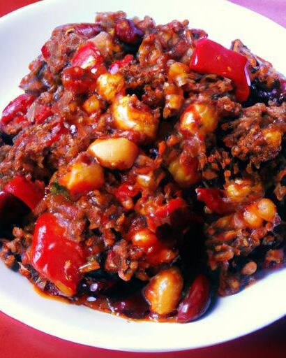 Hearty Vegan Chili: Kidney Beans & Quinoa Delight Recipe