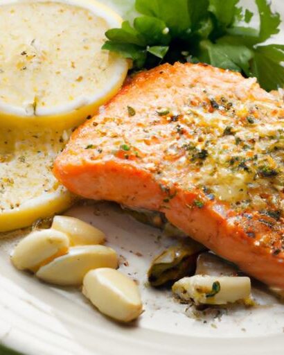 Zesty Lemon Garlic Salmon: A Flavorful Seafood Delight
