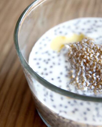 Creamy Vanilla Chia Pudding: Just 4 Simple Ingredients!