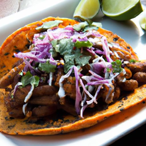 Bold & Bright: Sweet Potato and Black Bean Tacos Recipe