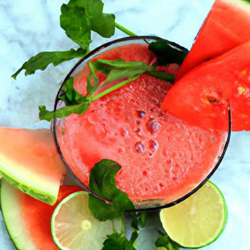 Refreshing Watermelon Mint-Lime Smoothie Recipe to Try Today