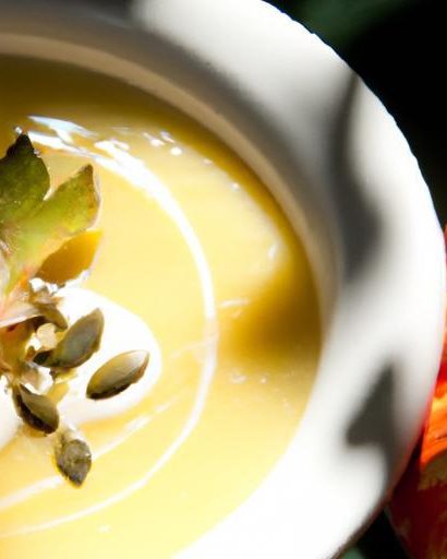 Butternut Bliss: The Creamy Comfort of Autumn Soup