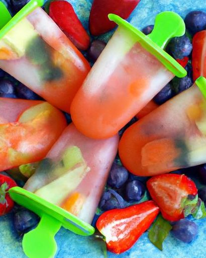 Refreshing Fruit Smoothie Popsicles: A Healthy Frozen Treat