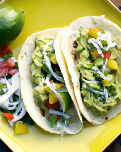 Wholesome Soft Veggie Tacos with Silky Avocado Cream
