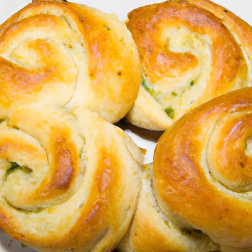 Fluffy Herb & Garlic Swirl Rolls: A Savory Twist to Bread