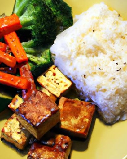 Savory Teriyaki Tofu & Veggie Stir-Fry with Fluffy Rice