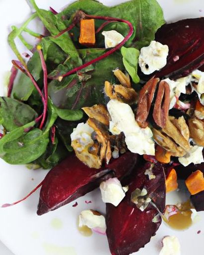 Roasted Beets with Goat Cheese & Walnuts: A Flavorful Duo