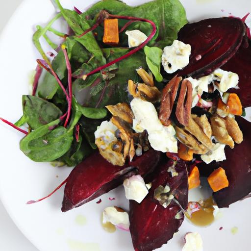 Roasted Beets with Goat Cheese & Walnuts: A Flavorful Duo